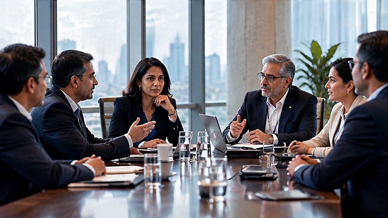 Executive roundtable meeting